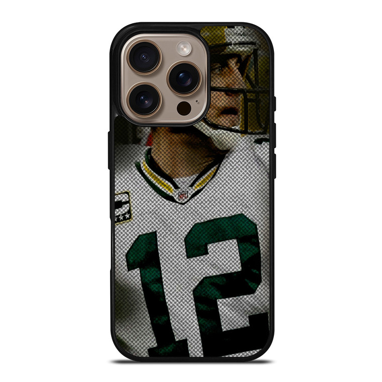 AARON RODGERS GREEN BAY PACKERS NFL 3 iPhone 16 Pro Case Cover
