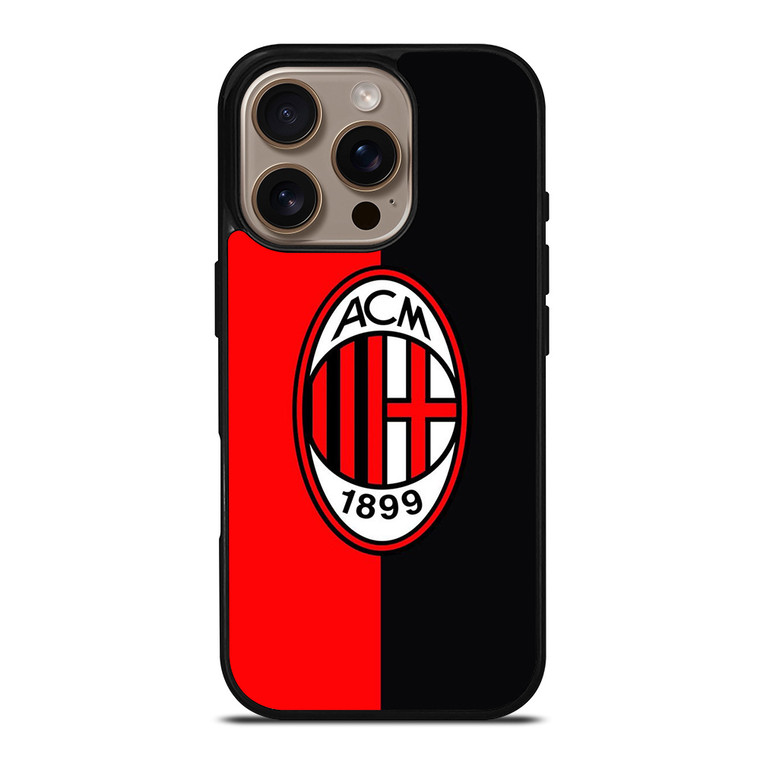 AC MILAN FOOTBALL LOGO iPhone 16 Pro Case Cover