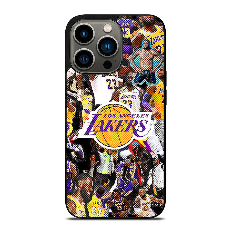 LOS ANGELES LAKERS LEBRON JAMES NBA BASKETBALL iPhone 13 Pro Case Cover