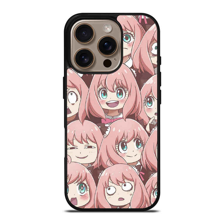ANYA SPY X FAMILY COLLAGE iPhone 16 Pro Case Cover