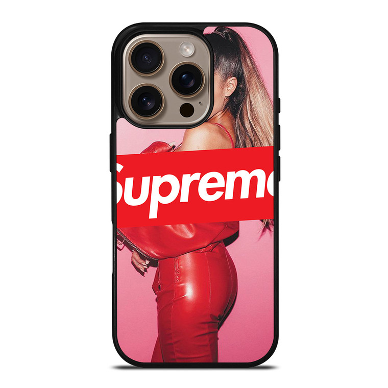 ARIANA GRANDE RED SUPREME iPhone 16 Pro Case Cover