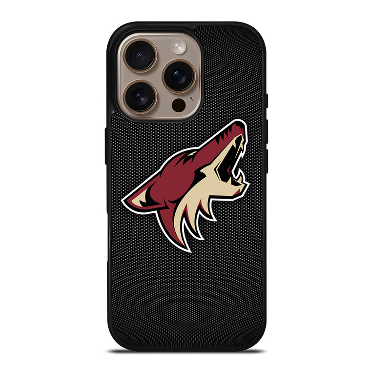 ARIZONA COYOTES HOCKEY NHL LOGO iPhone 16 Pro Case Cover