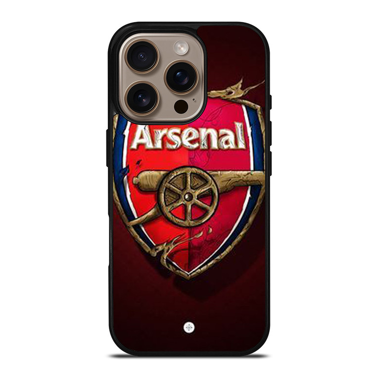 ARSENAL FC LOGO THE GUNNERS FOOTBALL CLUB iPhone 16 Pro Case Cover ARSENAL FC LOGO THE GUNNERS FOOTBALL CLUB iPhone 16 Pro Case Cover