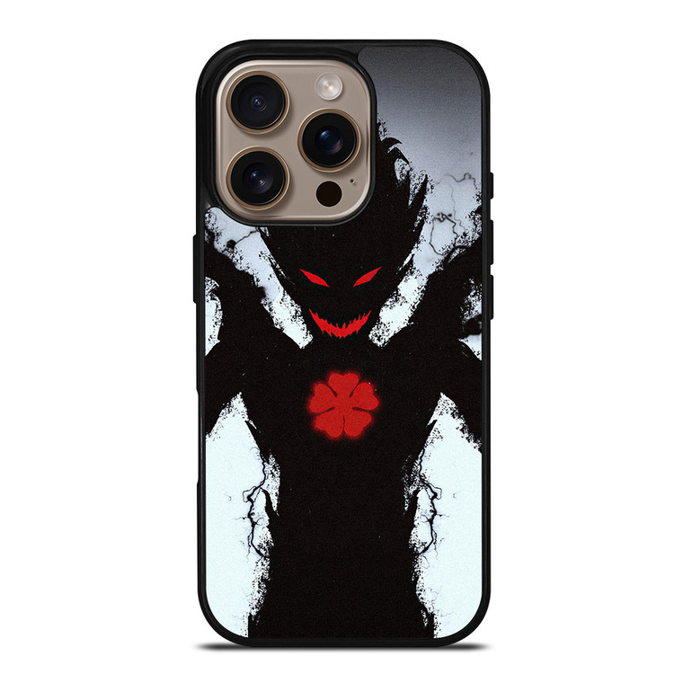 ASTA DEMON BLACK CLOVER LOGO iPhone 16 Pro Case Cover