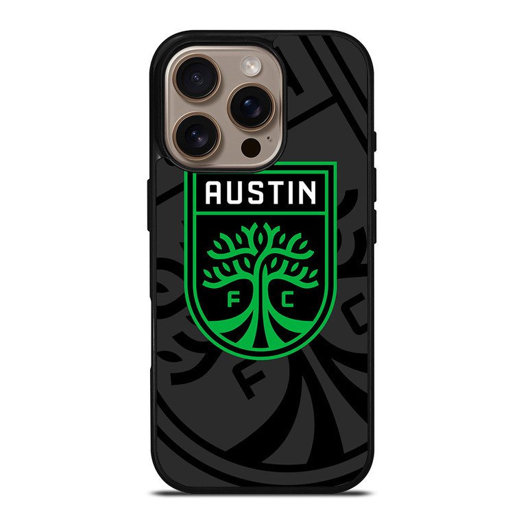 AUSTIN FC MLS BLACK iPhone 16 Pro Case Cover