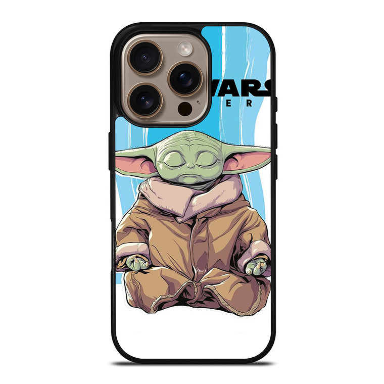 BABY YODA STAR WARS MEDITATION iPhone 16 Pro Case Cover BABY YODA STAR WARS MEDITATION iPhone 16 Pro Case Cover