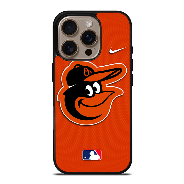 BALTIMORE ORIOLES MLB BASEBALL NIKE iPhone 16 Pro Case Cover