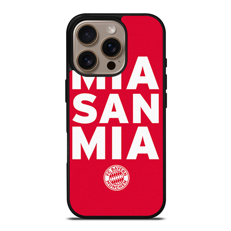 BAYERN MUNCHEN MIA SAN MIA 2 iPhone 16 Pro Case Cover