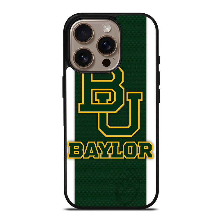 BAYLOR BEARS UNIVERSITY FOOTBALL iPhone 16 Pro Case Cover