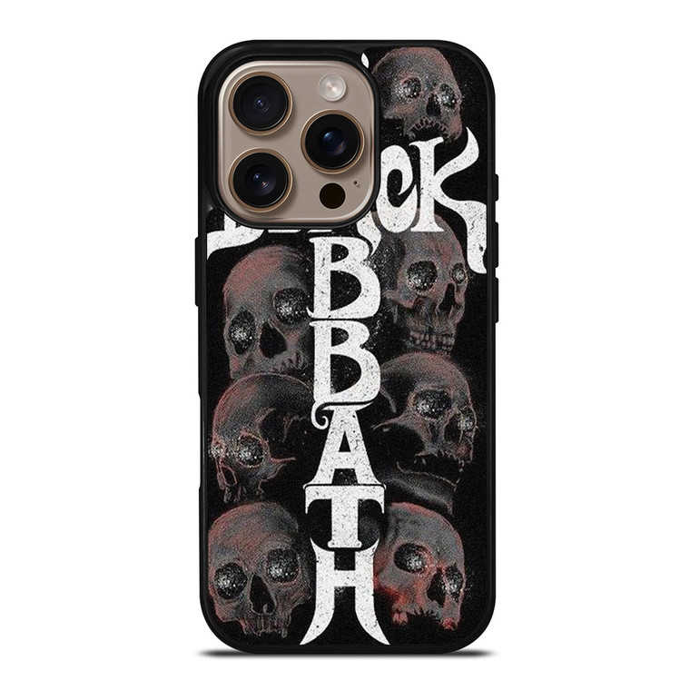 BLACK SABBATH ROCK SKULL iPhone 16 Pro Case Cover