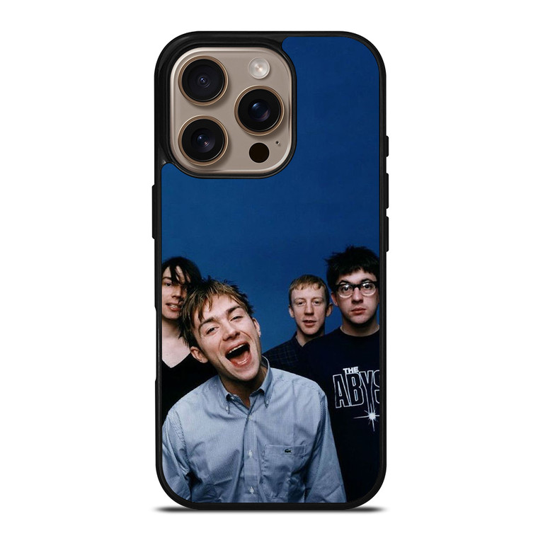 BLUR ROCK BAND MEMBERS iPhone 16 Pro Case Cover