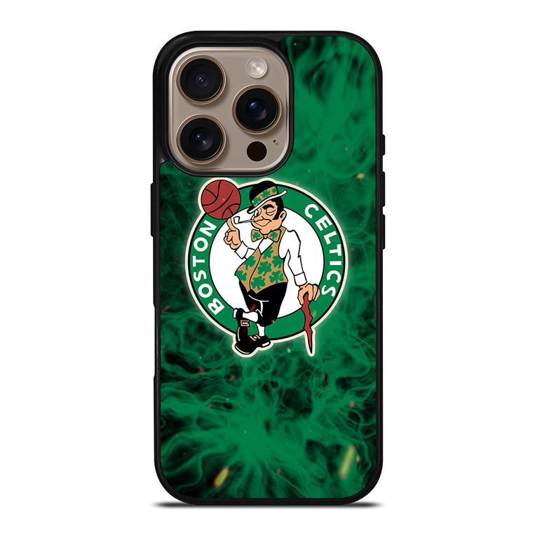 BOSTON CELTICS BASKETBALL NBA FIRE iPhone 16 Pro Case Cover BOSTON CELTICS BASKETBALL NBA FIRE iPhone 16 Pro Case Cover