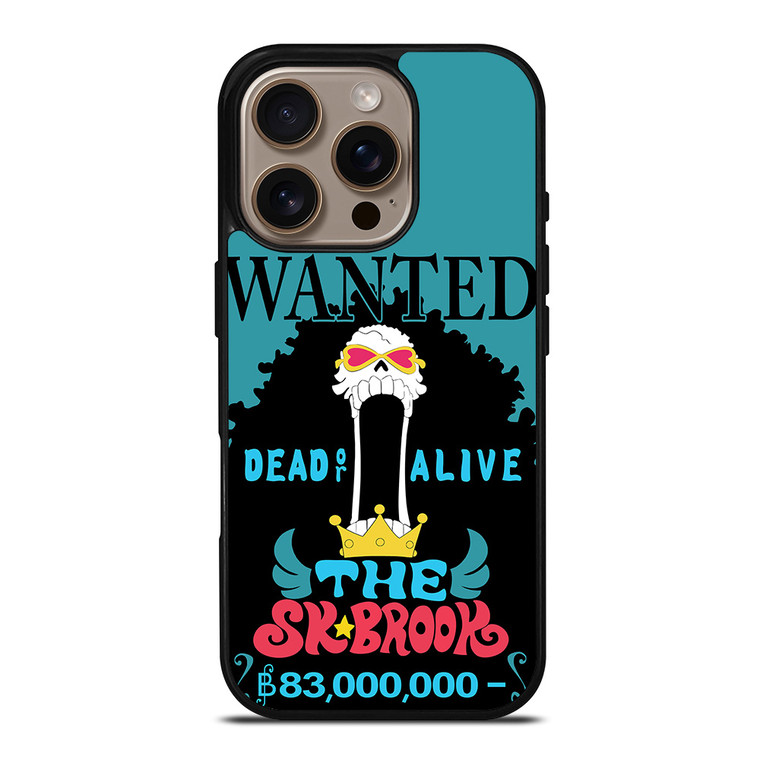 BROOK BOUNTY ONE PIECE iPhone 16 Pro Case Cover