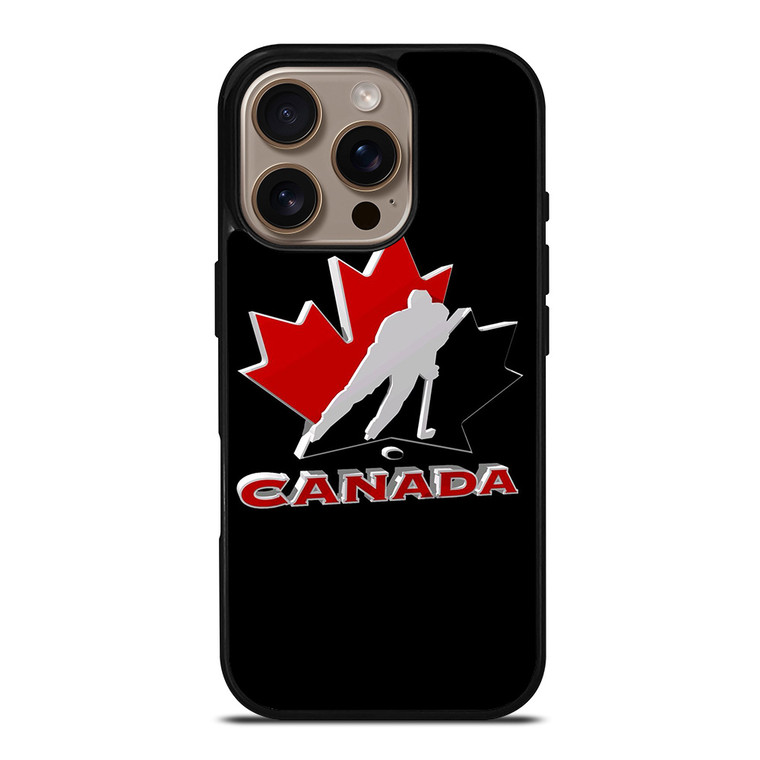 CANADA HOCKEY TEAM LOGO iPhone 16 Pro Case Cover