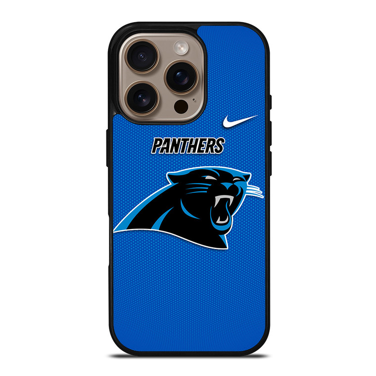 CAROLINA PANTHERS NFL FOOTBALL NIKE iPhone 16 Pro Case Cover