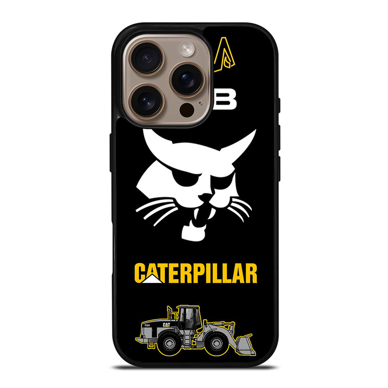 CATERPILLAR JCB LOGO iPhone 16 Pro Case Cover