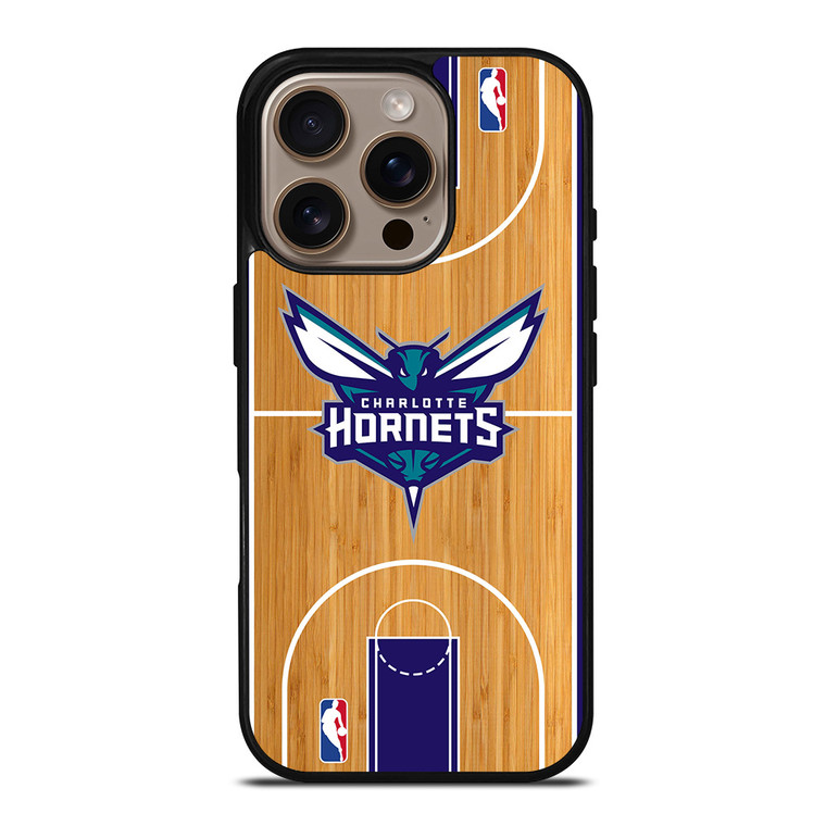 CHARLOTTE HORNETS NBA ARENA iPhone 16 Pro Case Cover