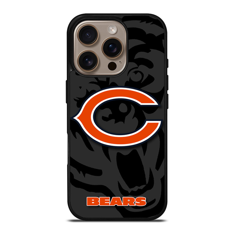 CHICAGO BEARS FOOTBALL LOGO iPhone 16 Pro Case Cover