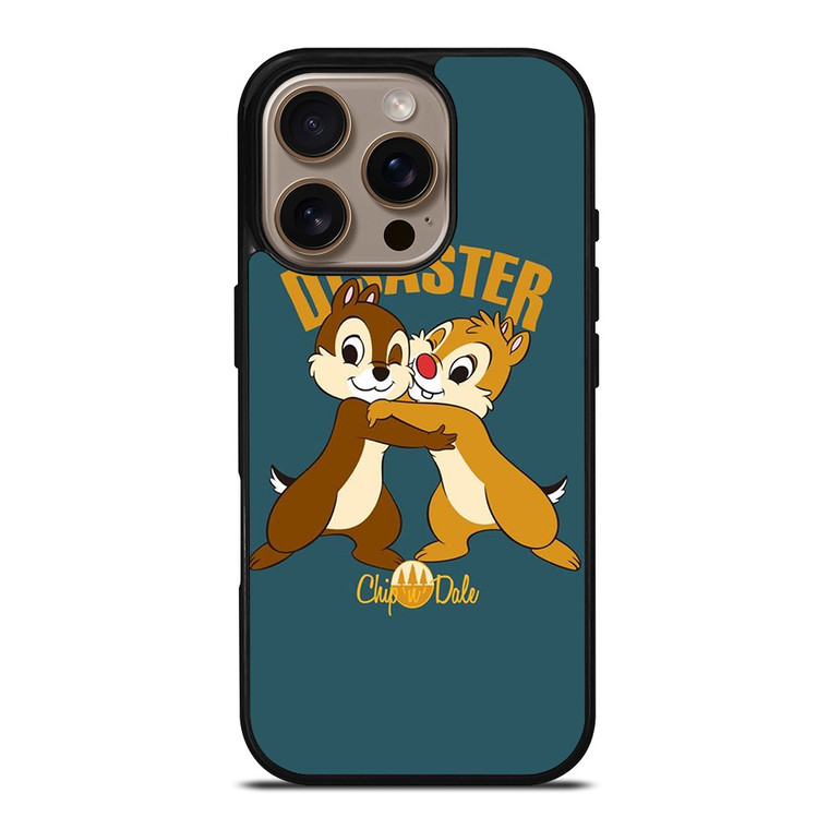 CHIP AND DALE DISNEY CARTOON MASTER OF DISASTER iPhone 16 Pro Case Cover