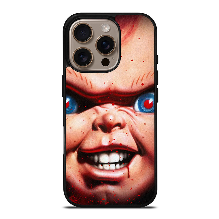 CHUCKY CHILD'S PLAY FACE iPhone 16 Pro Case Cover