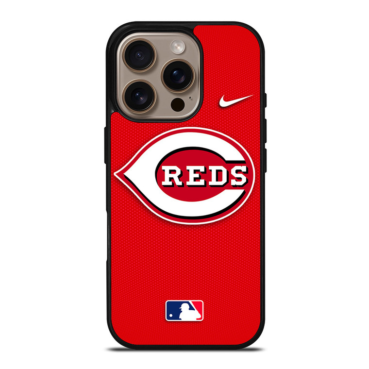 CINCINNATI REDS MLB BASEBALL NIKE iPhone 16 Pro Case Cover