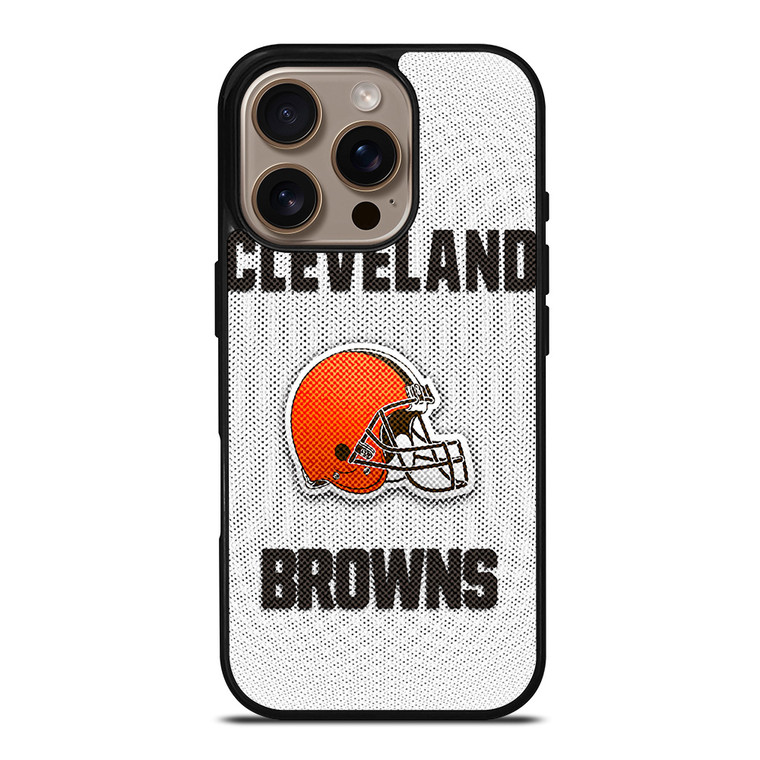 CLEVELAND BROWNS NFL FOOTBALL iPhone 16 Pro Case Cover