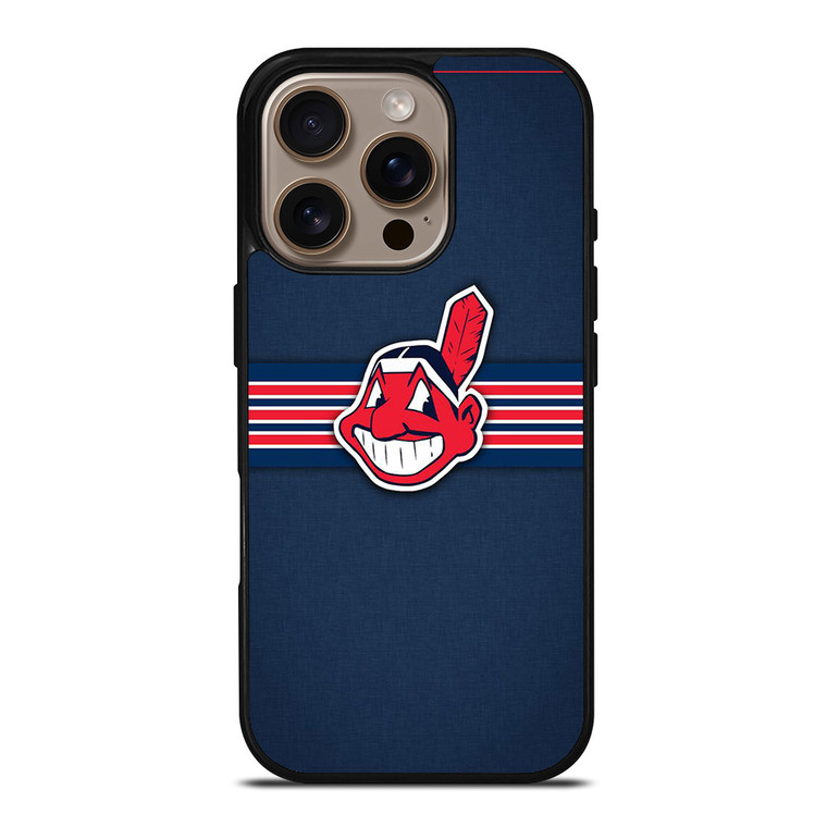 CLEVELAND INDIANS BASEBALL TEAM ICON iPhone 16 Pro Case Cover
