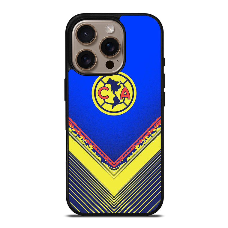 CLUB AMERICA MEXICO AZULCREMA AGUILAZ ICON iPhone 16 Pro Case Cover