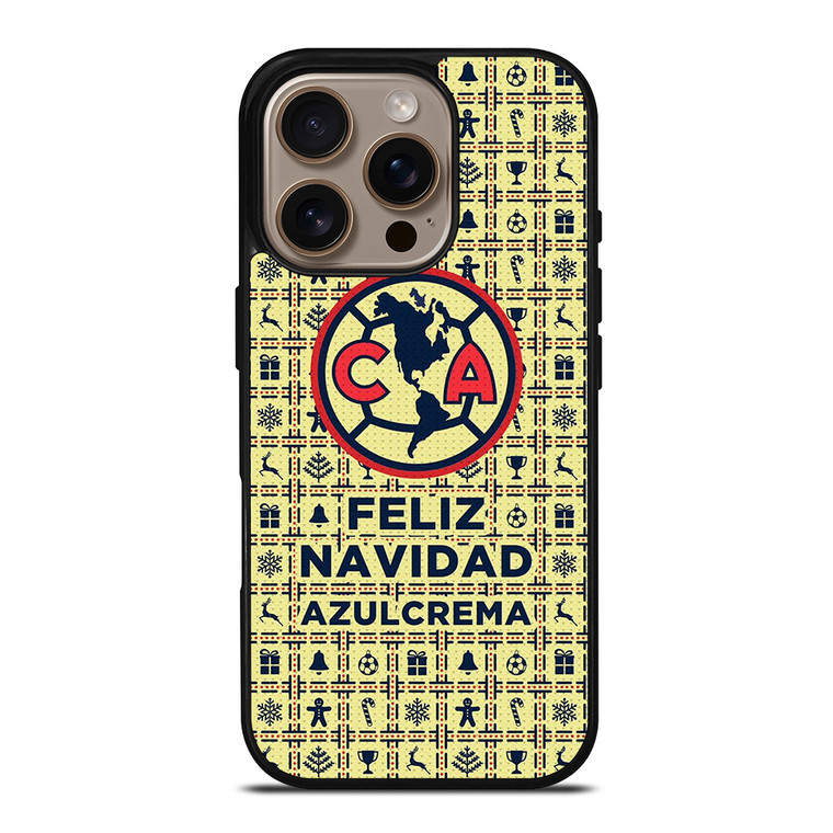 CLUB AMERICA MEXICO AZULCREMA AGUILAZ iPhone 16 Pro Case Cover