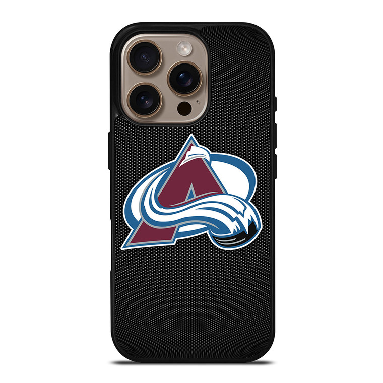 COLORADO AVALANCHE HOCKEY NHL LOGO iPhone 16 Pro Case Cover