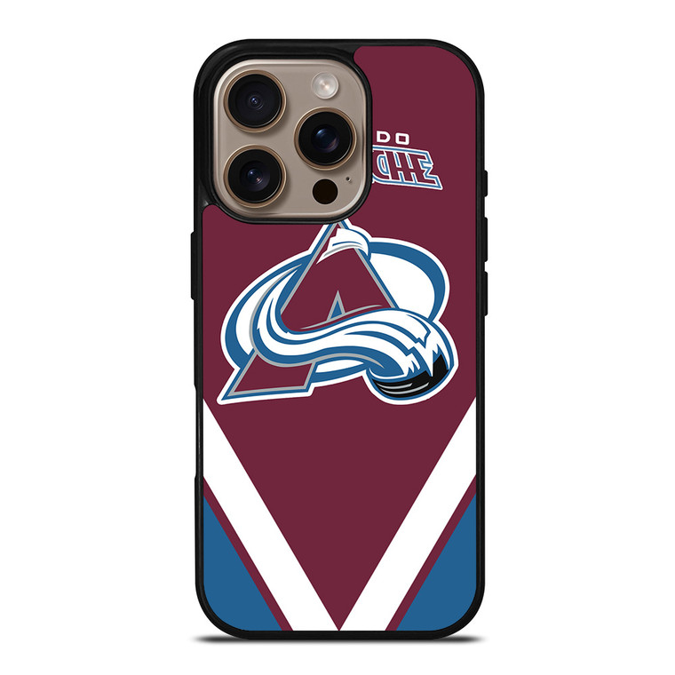 COLORADO AVALANCHE ICE HOCKEY LOGO iPhone 16 Pro Case Cover