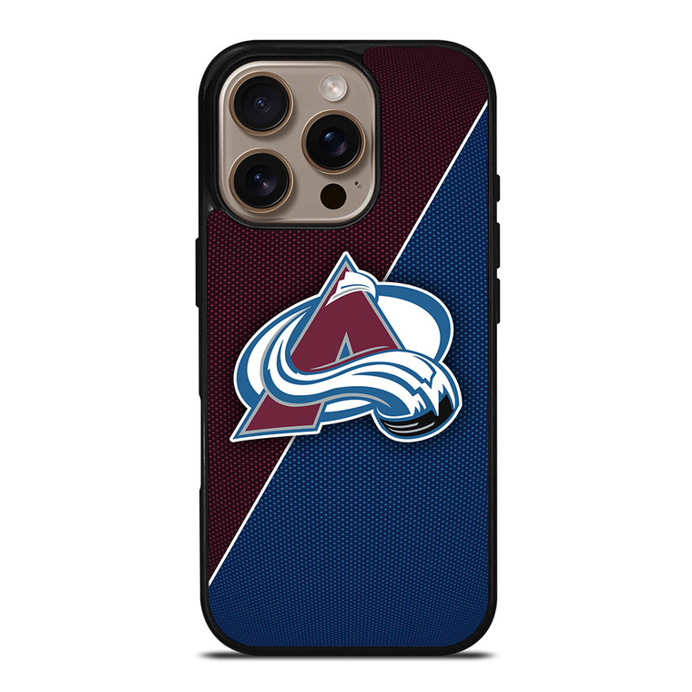 COLORADO AVALANCHE NHL HOCKEY LOGO iPhone 16 Pro Case Cover