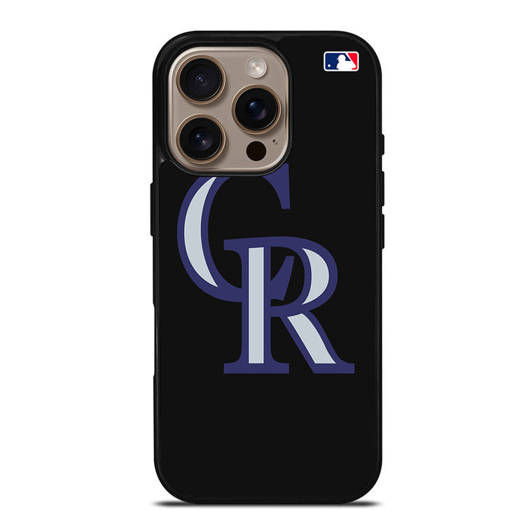 COLORADO ROCKIES MLB LOGO iPhone 16 Pro Case Cover