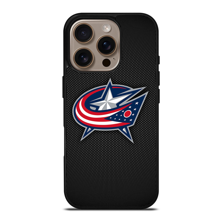 COLUMBUS BLUE JACKETS HOCKEY NHL LOGO iPhone 16 Pro Case Cover
