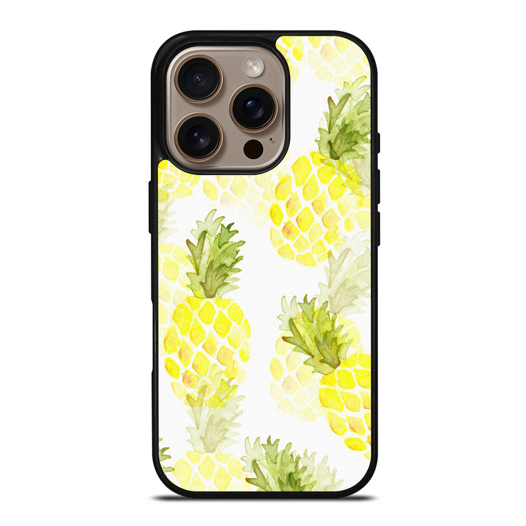 COOL PINEAPPLE PATTERN iPhone 16 Pro Case Cover