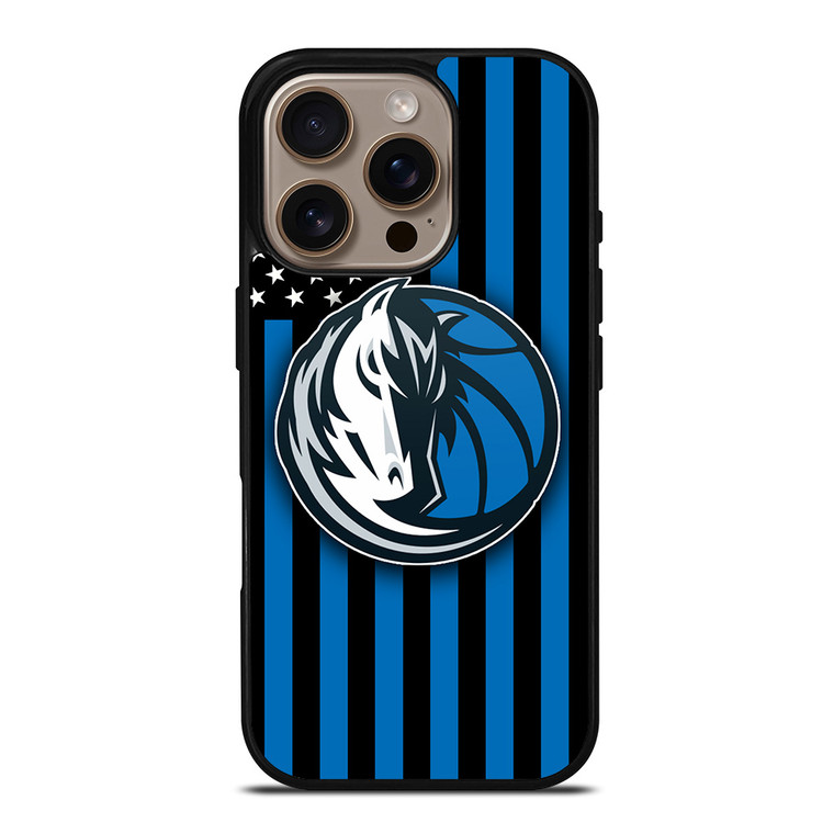 DALLAS MAVERICKS NBA USA FLAG iPhone 16 Pro Case Cover