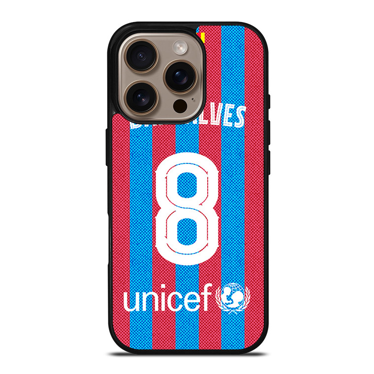 DANI ALVES 8 FC BARCELONA iPhone 16 Pro Case Cover