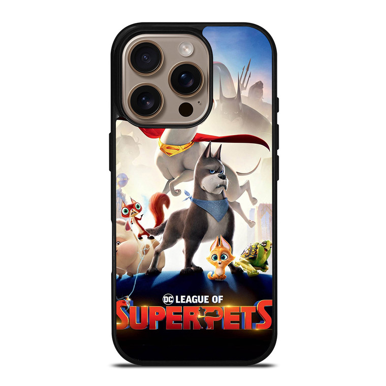 DC LEAGUE OF SUPERPETS iPhone 16 Pro Case Cover