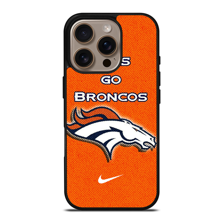 DENVER BRONCOS NFL FOOTBALL FANS 2 iPhone 16 Pro Case Cover