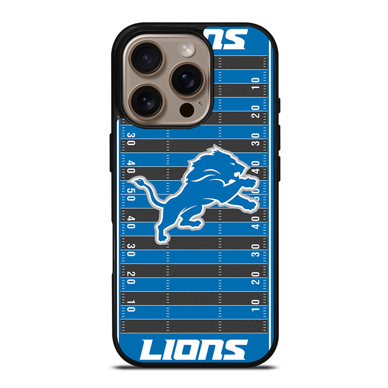DETROIT LIONS FOOTBALL FIELD iPhone 16 Pro Case Cover