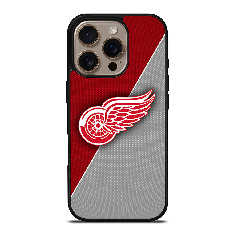DETROIT RED WINGS NHL HOCKEY LOGO iPhone 16 Pro Case Cover