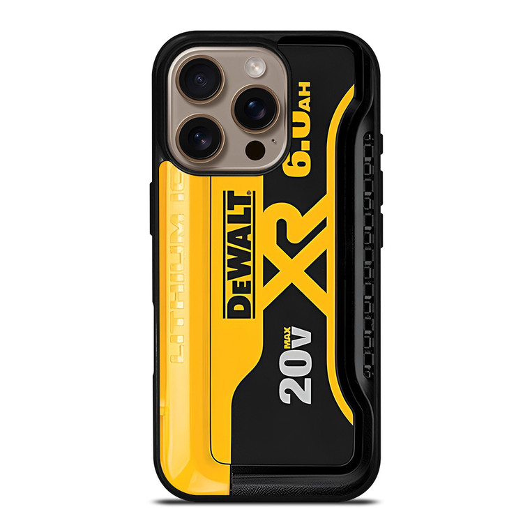 DEWALT TOOL LOGO LITHIUM BATTERY iPhone 16 Pro Case Cover