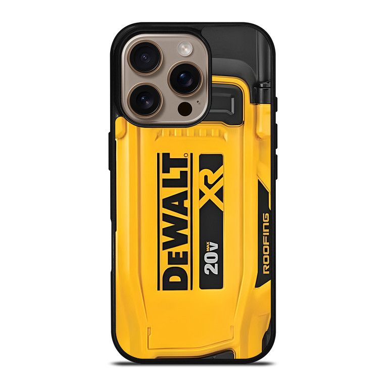 DEWALT TOOL LOGO ROOFING NAILER iPhone 16 Pro Case Cover