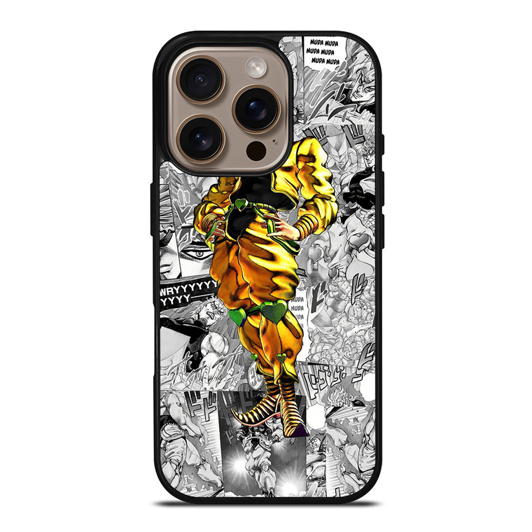 DIO BRANDO JOJO'S BIZARRE ADVENTURE ANIME iPhone 16 Pro Case Cover