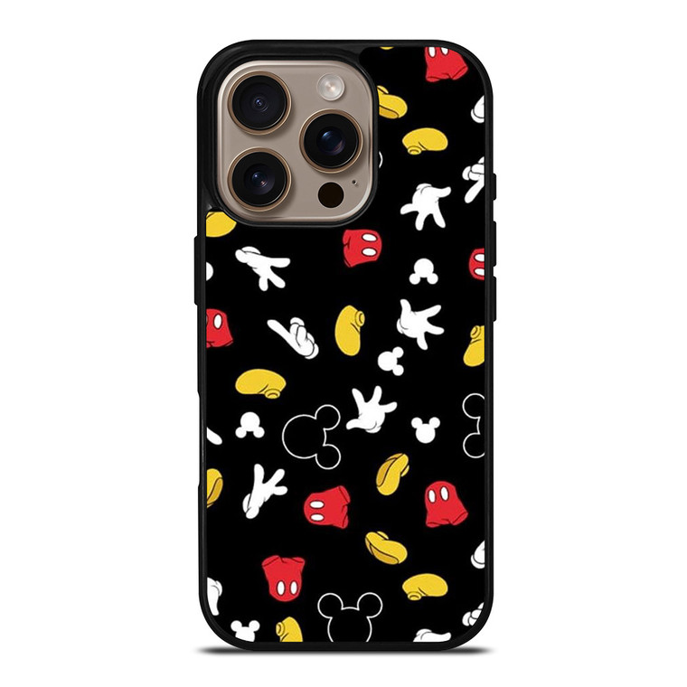 DISNEY MICKEY MOUSE PATTERN iPhone 16 Pro Case Cover