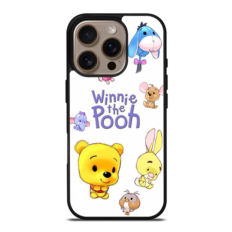 DISNEY WINNIE THE POOH COLLAGE iPhone 16 Pro Case Cover