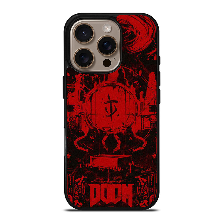 DOOM ETERNAL GAMES ART iPhone 16 Pro Case Cover