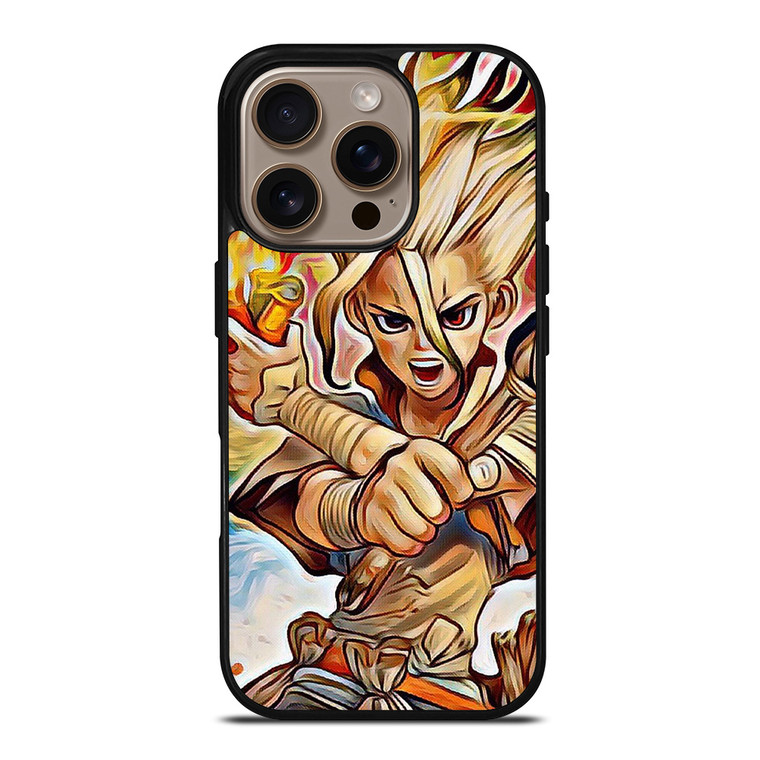 DR STONE ANIME ART iPhone 16 Pro Case Cover