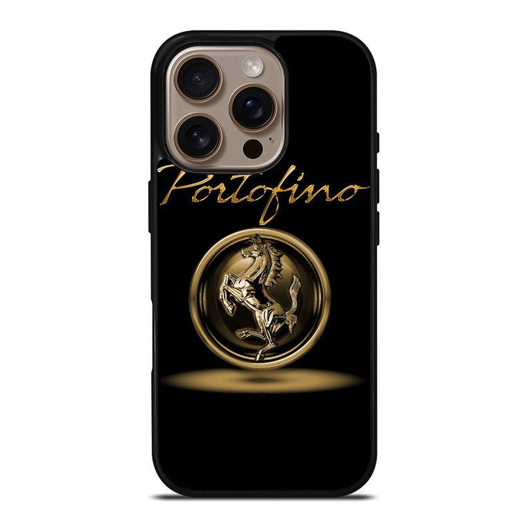 FERRARI PORTOFINO GOLD iPhone 16 Pro Case Cover