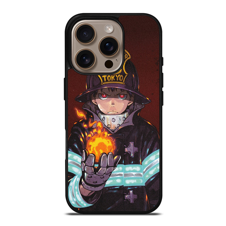 FIRE FORCE ANIME iPhone 16 Pro Case Cover